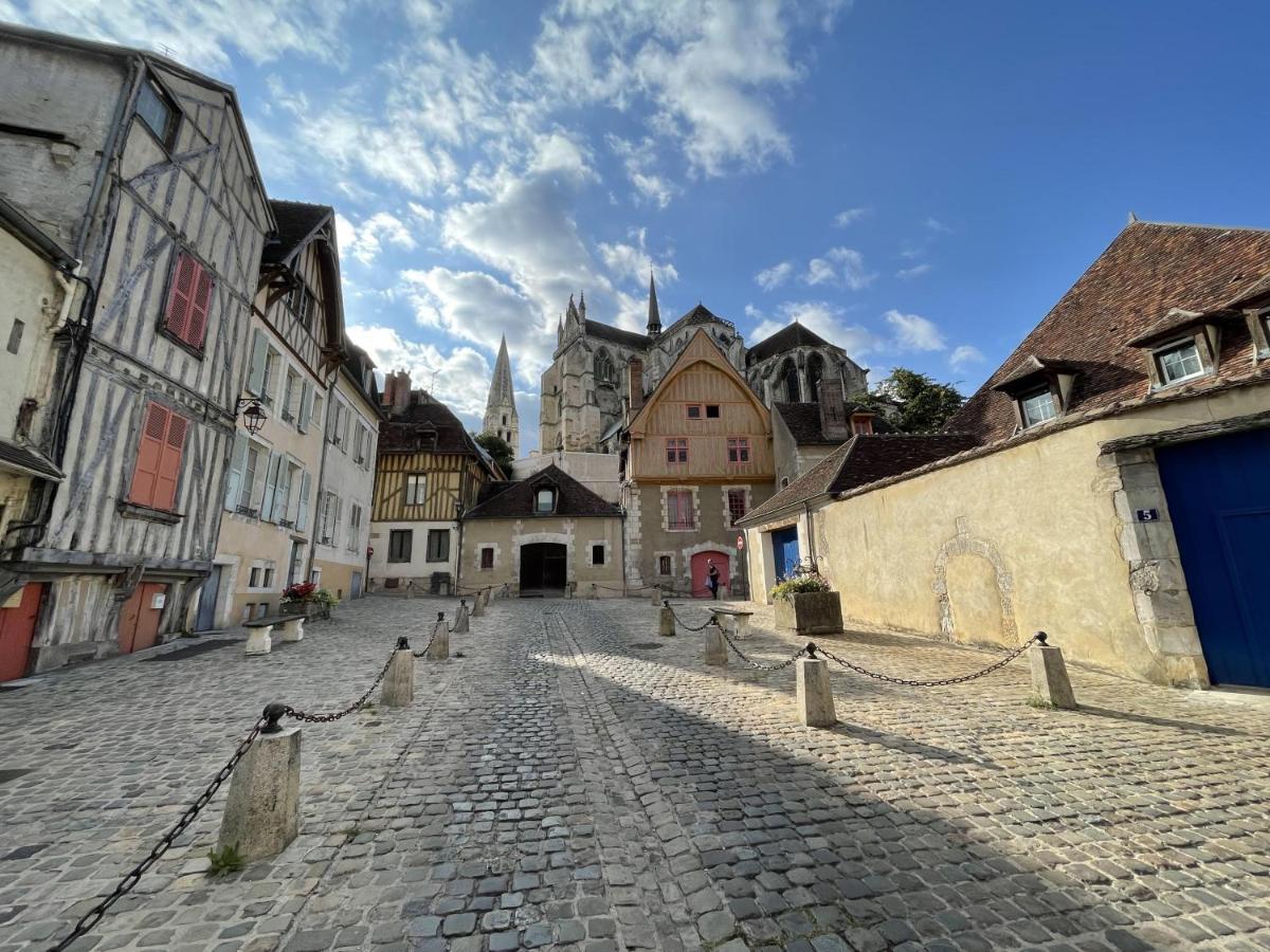 Appartement Le Coche D'Eau Auxerre Les Quais Eksteriør billede
