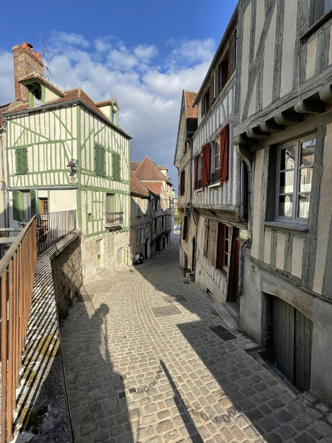Appartement Le Coche D'Eau Auxerre Les Quais Eksteriør billede